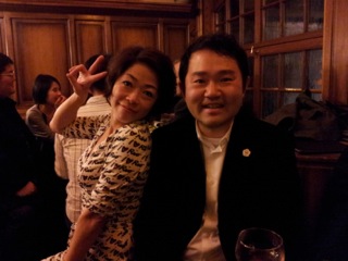 由里子先生と稲葉智弘先生
